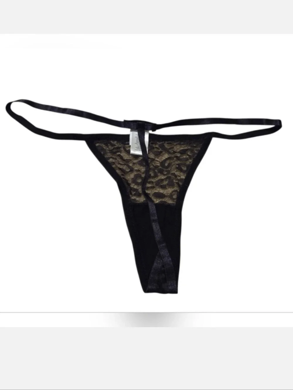Women’s Large Venus Black Lace Lingerie Set